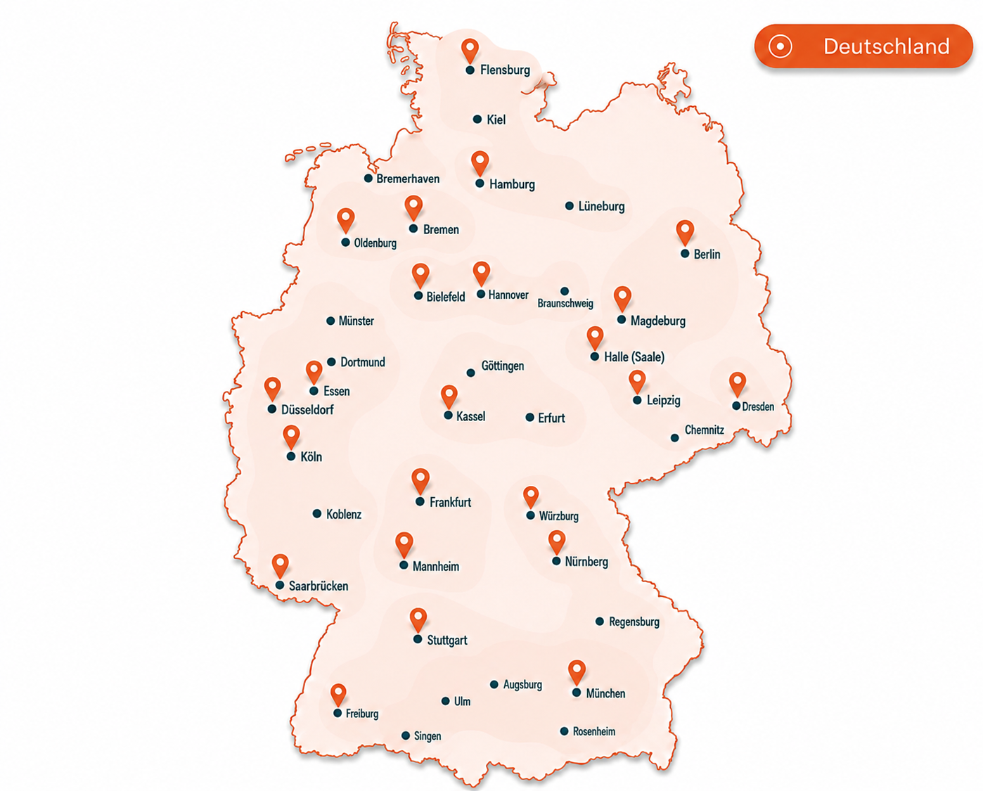 Eneto-Teams in ganz Deutschland